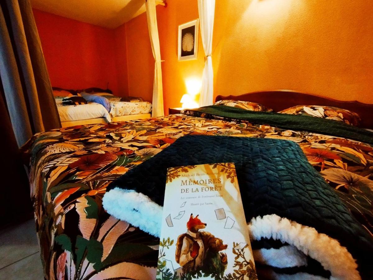 Chambres D'Hotes Le Moulin D'Auxillac La Canourgue Luaran gambar